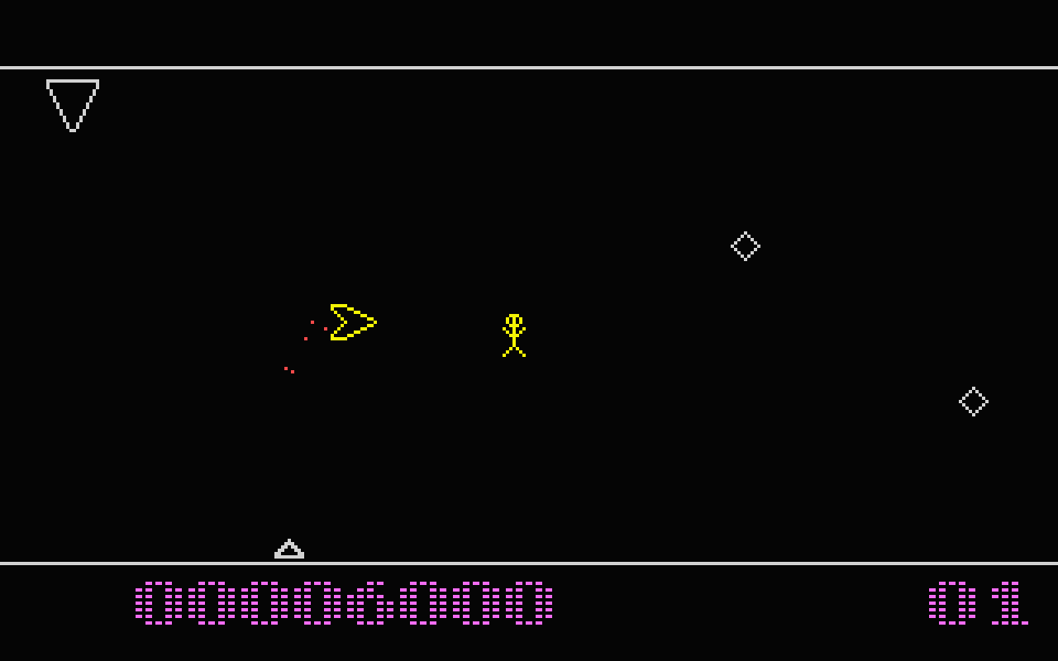 Tunnel Panic atari screenshot